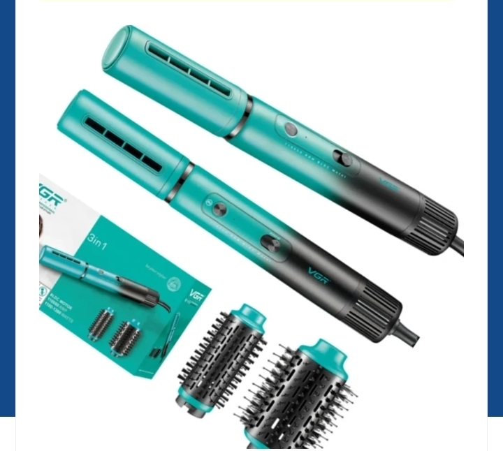 سشوار برس دار چرخشی وی جی آر مدل v – 489