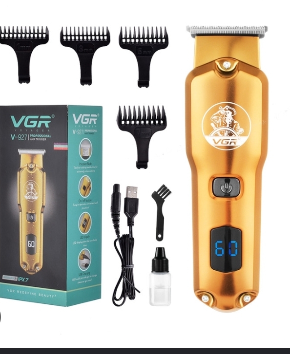 ماشین اصلاح وی جی آر مدل V-927 ضد آب با تکنولوژی برش مستقیم