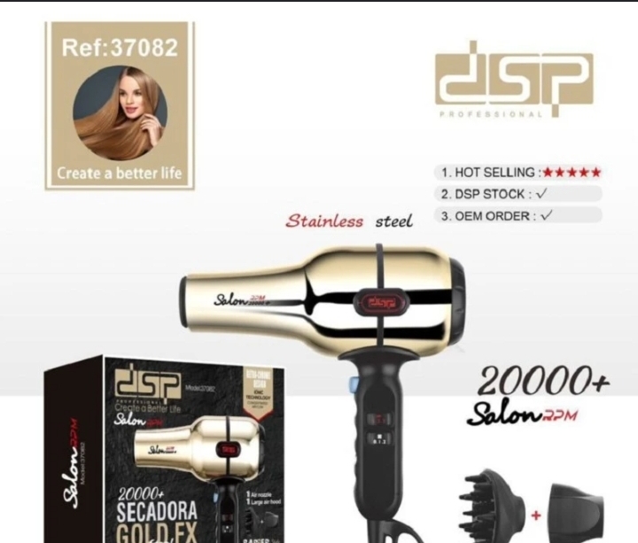 سشوار دی اس پی مدل DSP37082 با باد سرد و متمرکز کننده