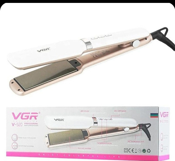 اتو مو وی جی آر مدل VGR-520 با صفحات سرامیکی و دما ۲۳۰ درجه