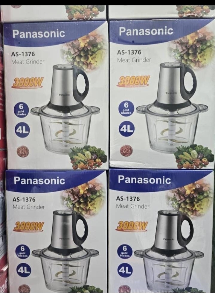 خردکن پاناسونیک مدل AS-1376 ظرفیت ۴ لیتر با ۶ تیغه