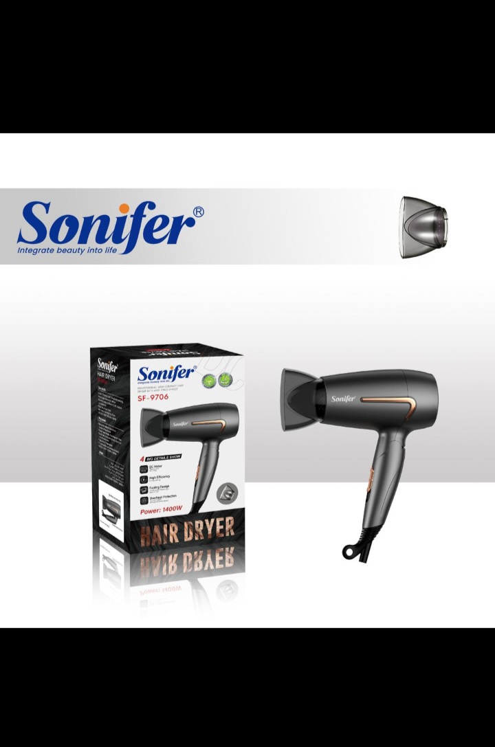 سشوار مسافرتی سونیفرSF-9706