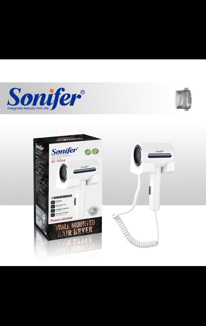 سشوار دیواری سونیفر مدل SF-9704