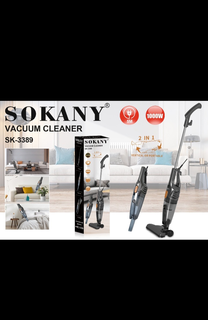 جارو برقی سوکانی مدل SK3389 ظرفیت ۱۰۰۰ وات