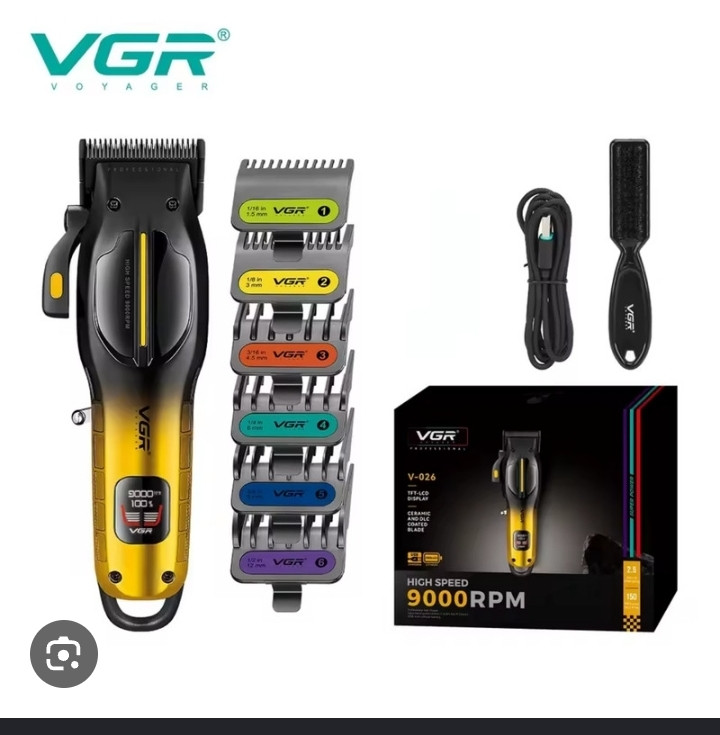 ماشین اصلاح وی جی آر مدل V-026 با تیغه سرامیک